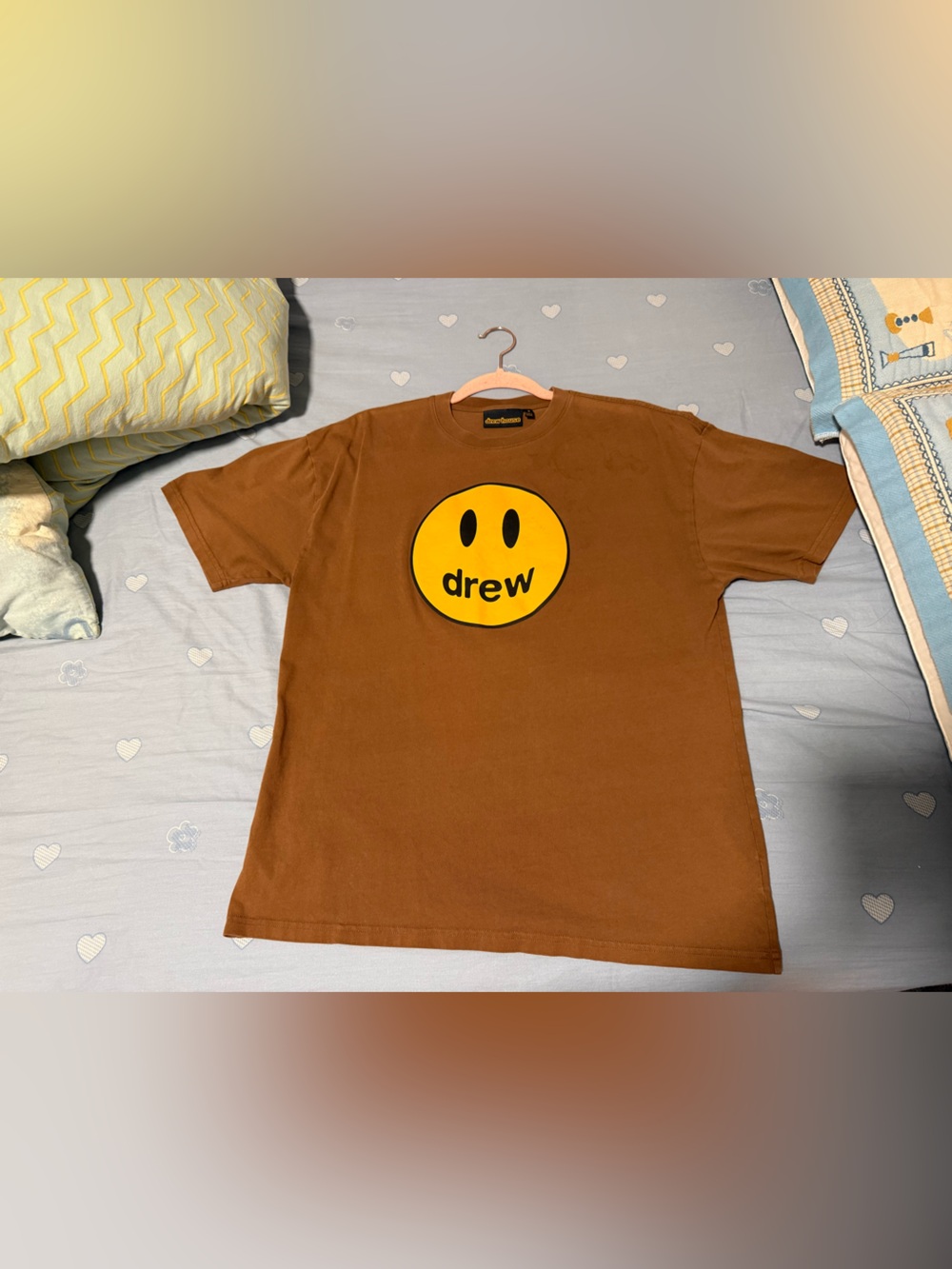 drew house brown tee unisex